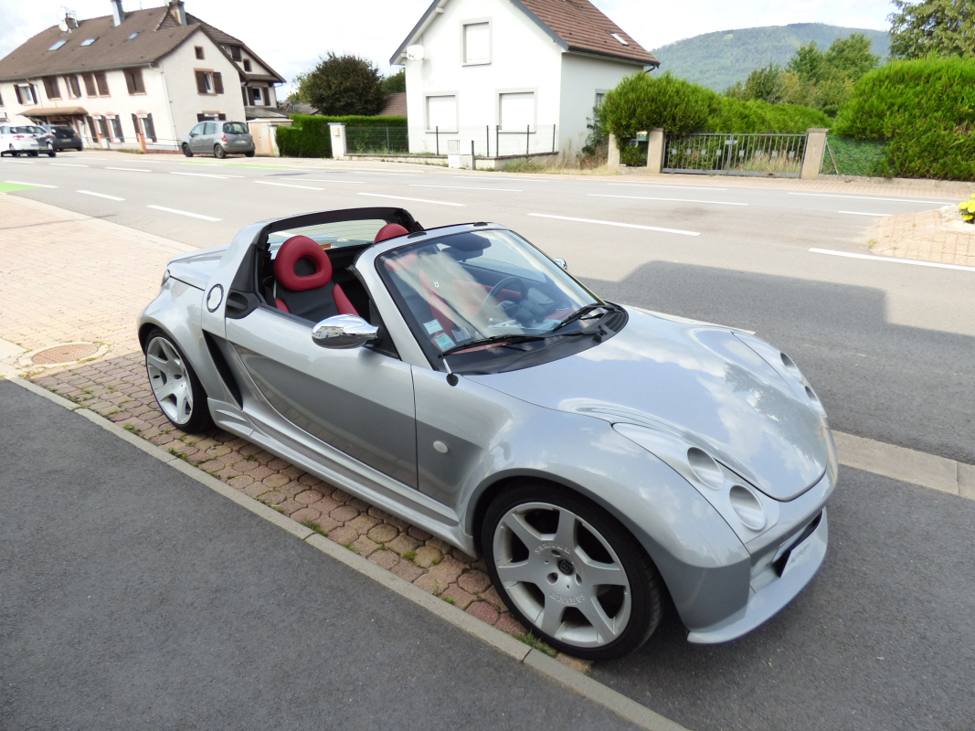Smart Roadster Cabriolet 0,7 turbo 80 Brabus Xclusive Softouch BVA6 2 places 452 434